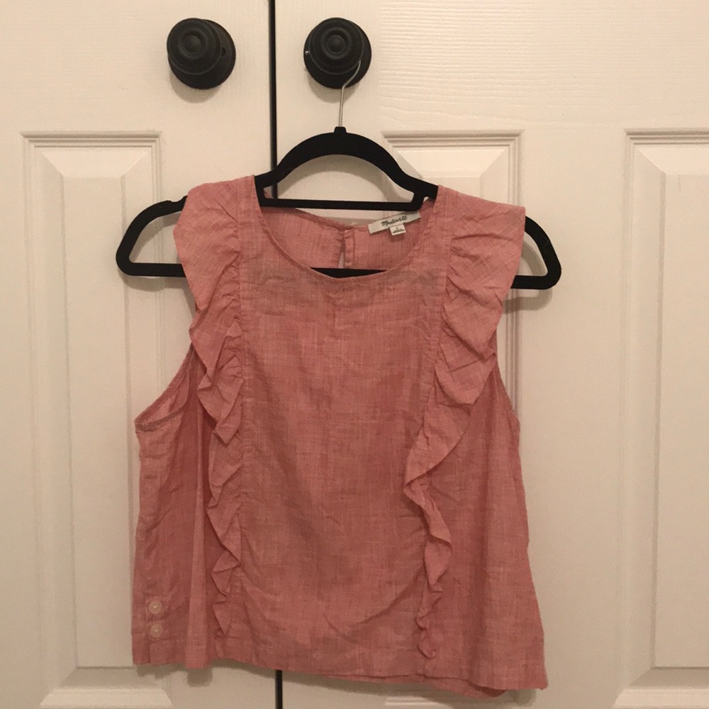 Madewell Ruffle Tank